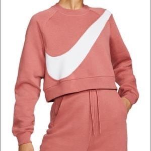 Nike Swoosh Cotton-Blend sweatshirt